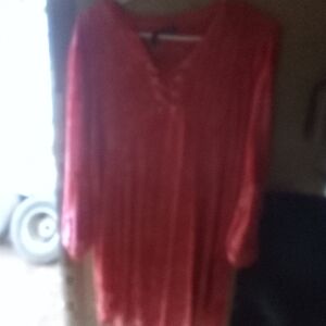 New Directions Red Crewneck Sweater